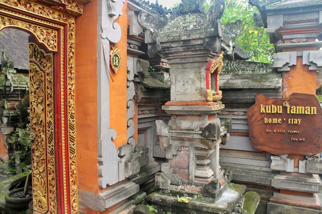 Kubu Taman Home Stay Ubud  Ngoại thất bức ảnh